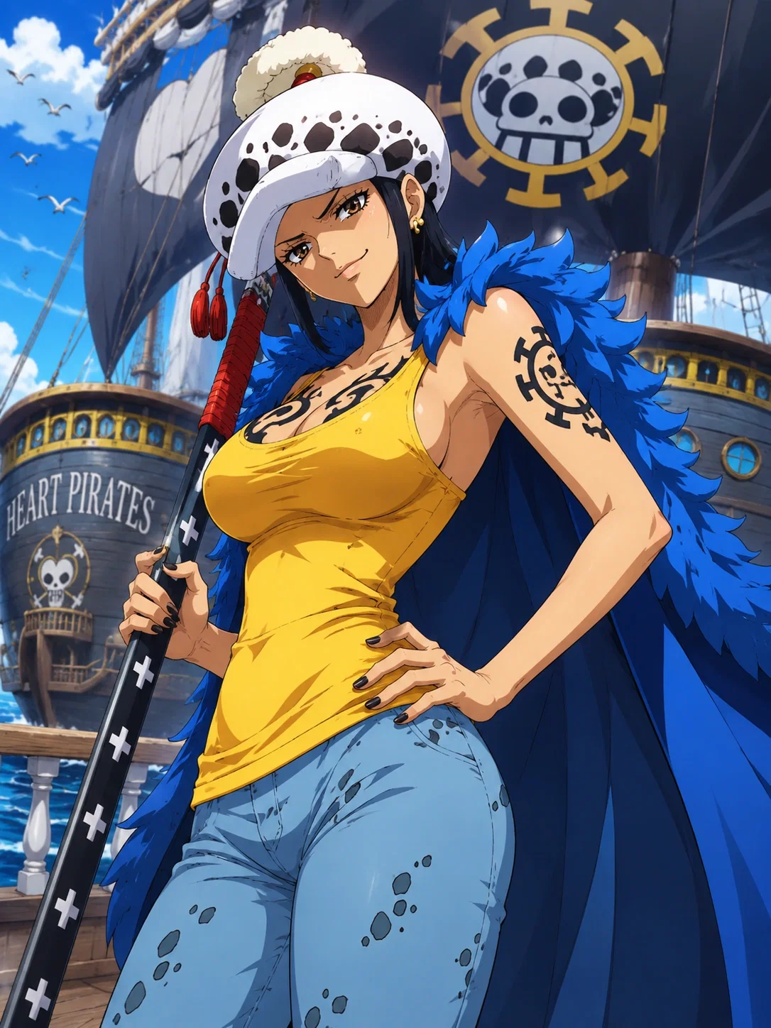 Trafalgar D. Water Lyra Saves You at Sea
