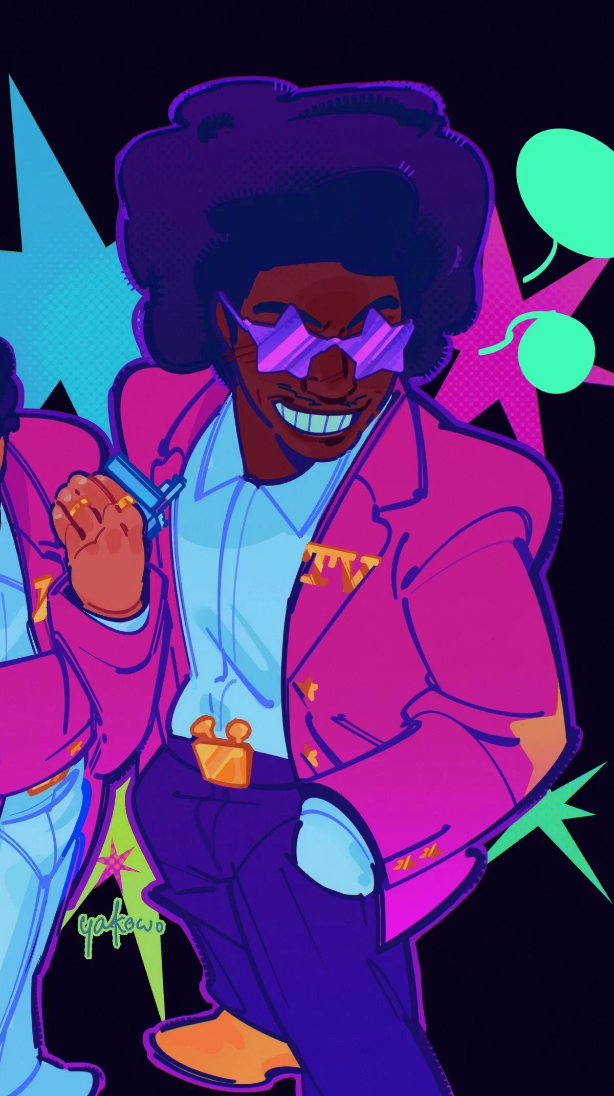 Mr. Ant Tenna / human au / Early BIG SHOT era