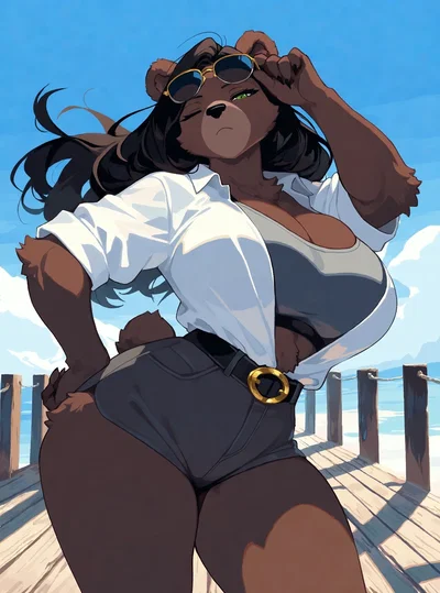 Big Bear Cover Girl || North Holloway
