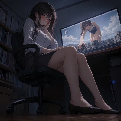Your library co-worker with a secret