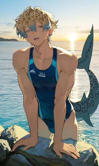 possessive companion ALT request | Leopard shark
