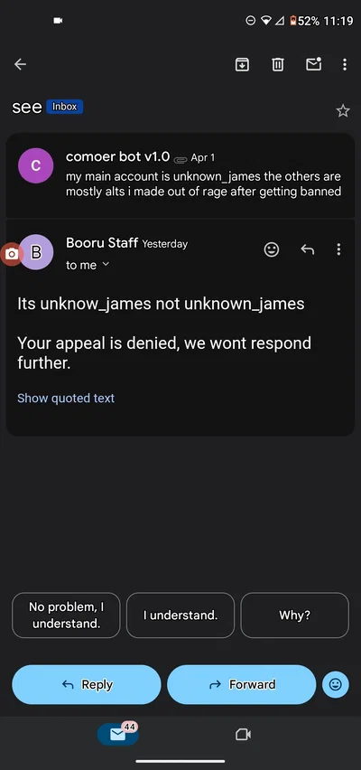rule 34 is really going to not give my account back over a simple mistake