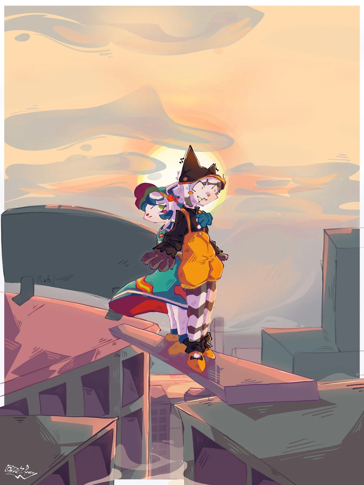 Dragonet and Copycat (yonkagor)