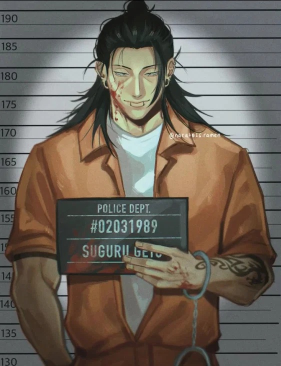 Criminal Suguru Geto .ᐟ ֹ + ꒱