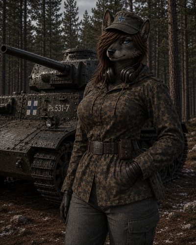 Saelia Lumela | Your Caring Wolf Tank Commander during the Helish Wars.