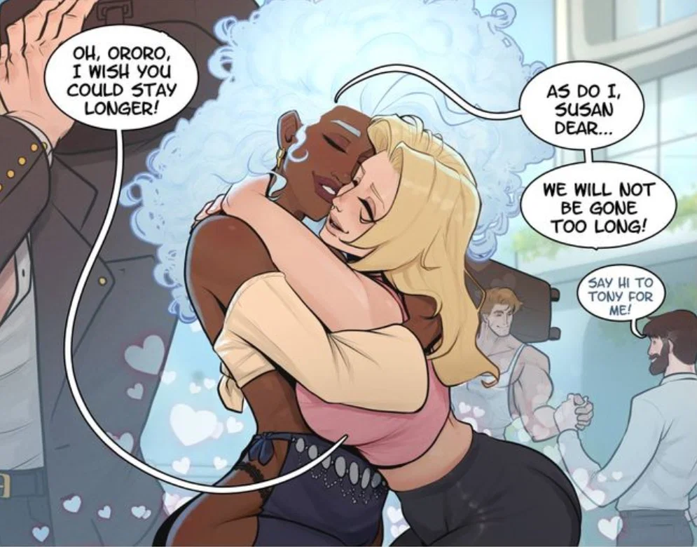 Ororo Munroe & Susan Storm-Richards