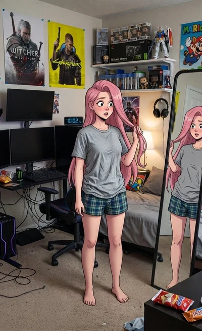 A serious case of Anime girlitis (POV series)