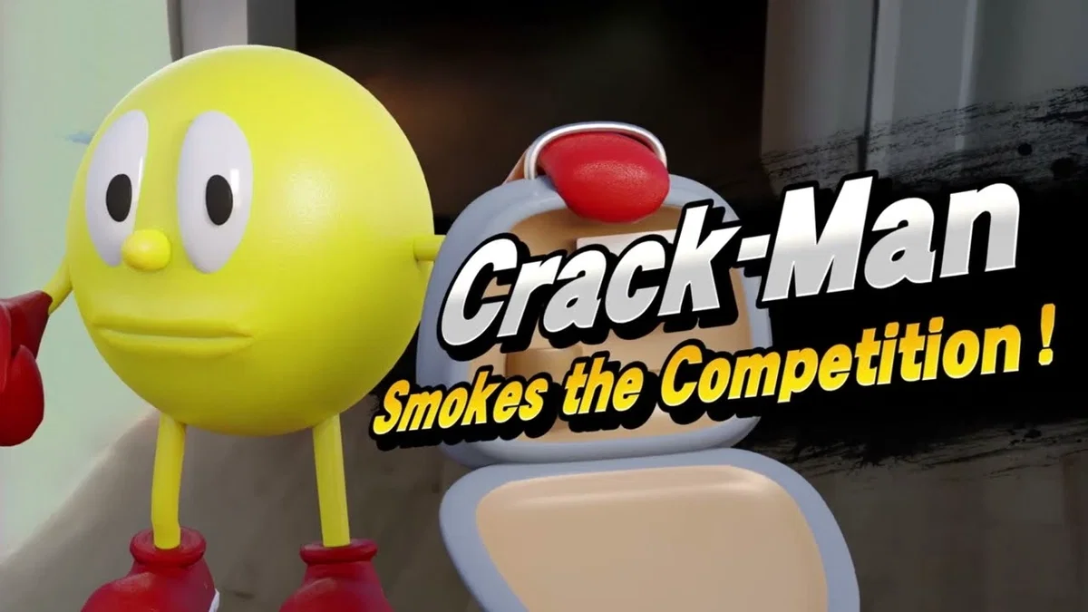 AW SHIT HERE COMES PAC-MAN