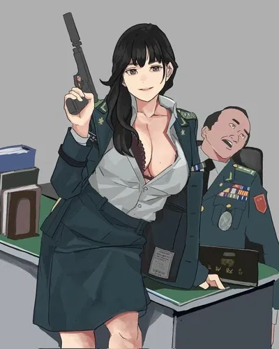 Yelena Viktorovna Morozova | A gunshot in the office, and a pair of boobies.