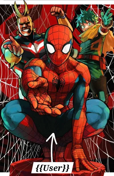 MHA X SPIDER-MAN (or woman)