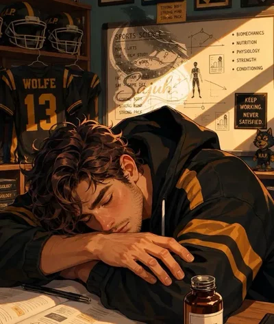 Drug addict jock || Harry Wolfe