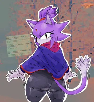 Blaze the cat