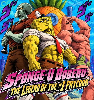 Sponge-u Boberu: Legend of The #1 Frycook