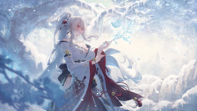 The Miko of Flaming Sakura