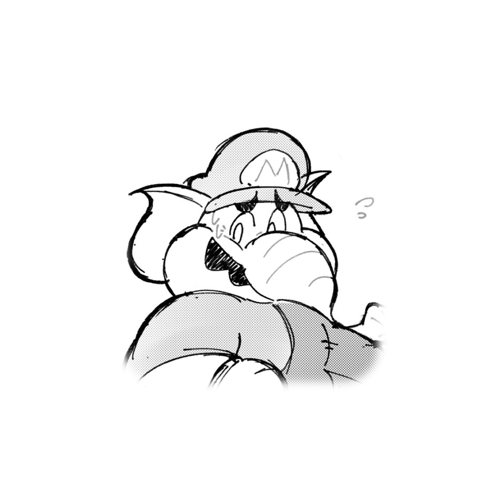 An Elephant-surprise // Mario 
