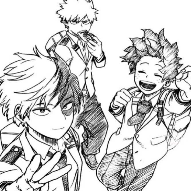 Izuku, Katsuki & Shoto