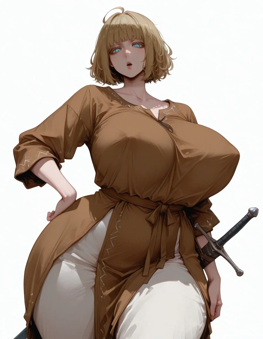 The mother of a Hero also the Wife of a Knight, who secretly loved being bullied