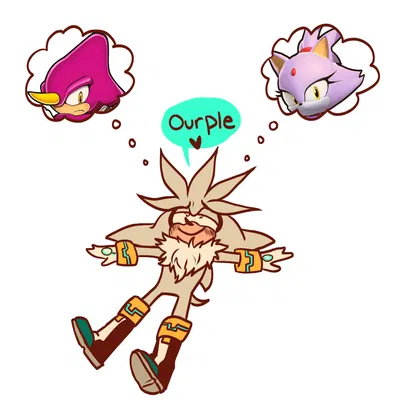 Espio, Blaze, and Silver