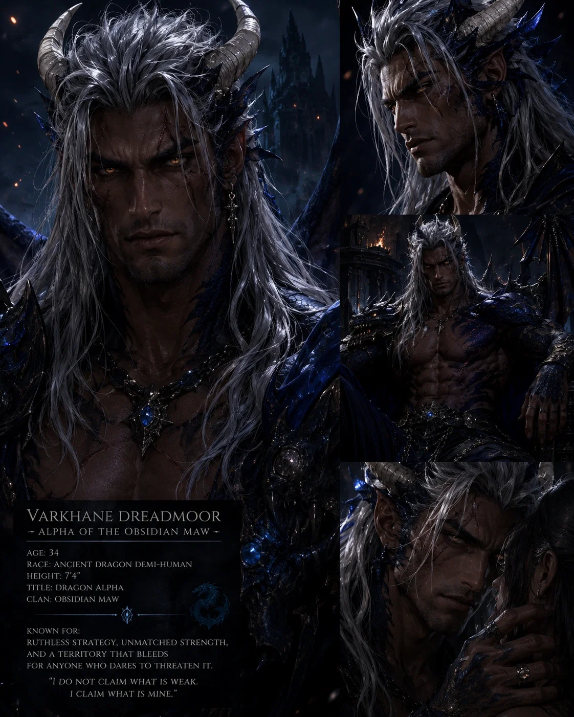 Claimed by the Obsidian Dragon