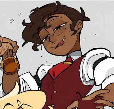 Human Alastor // Hazbin Hotel 