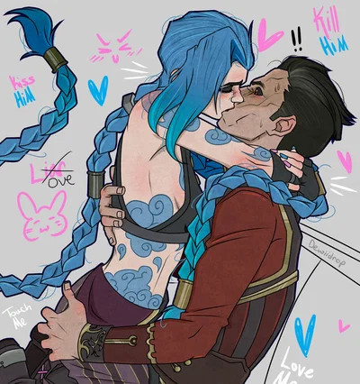 Jinx and Silco