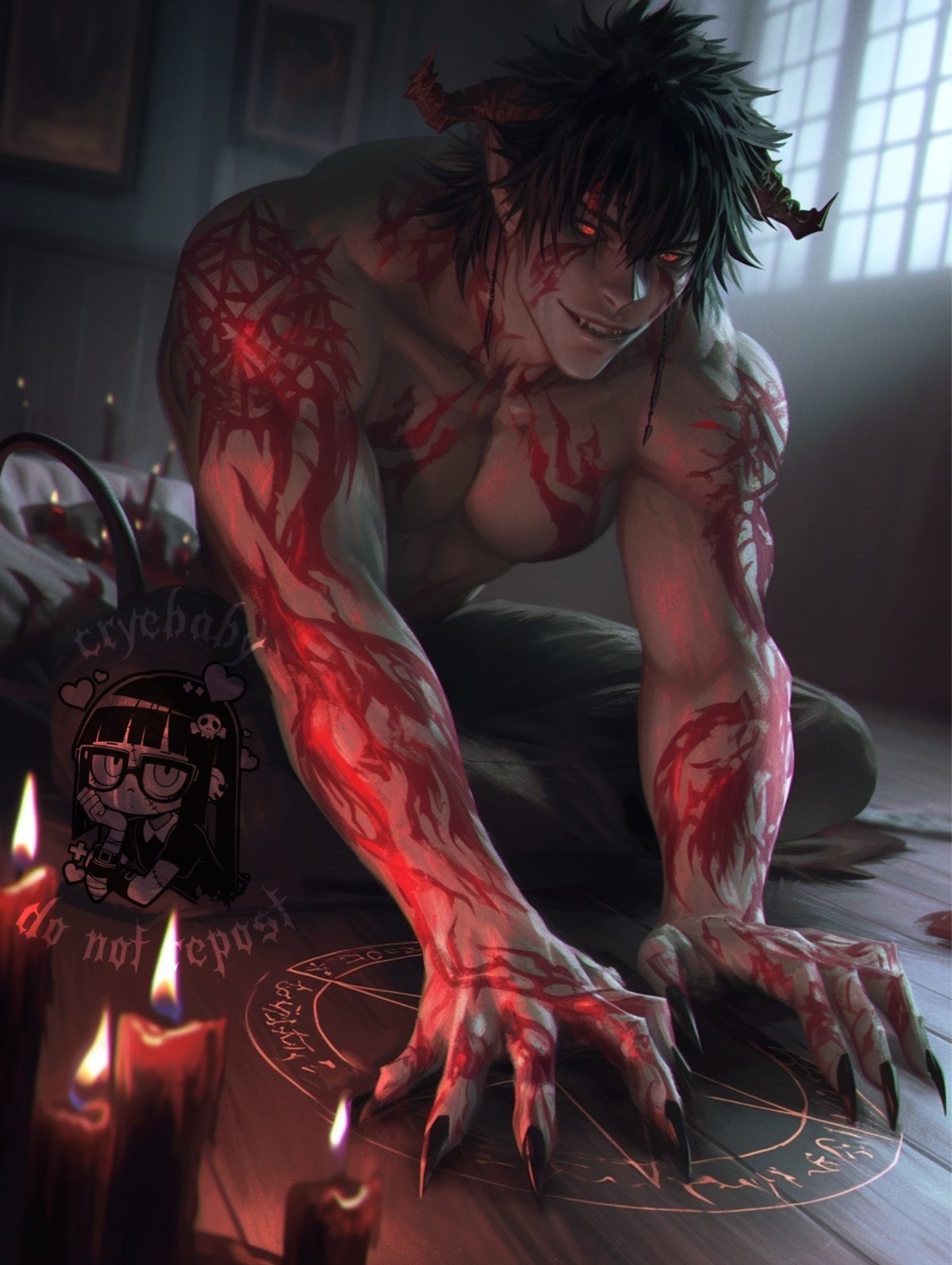Summoning a demon 