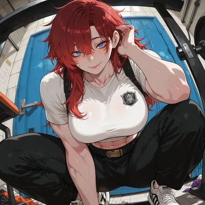 She'll protect YOU from the bullies while stuffing your face in her boobs.
