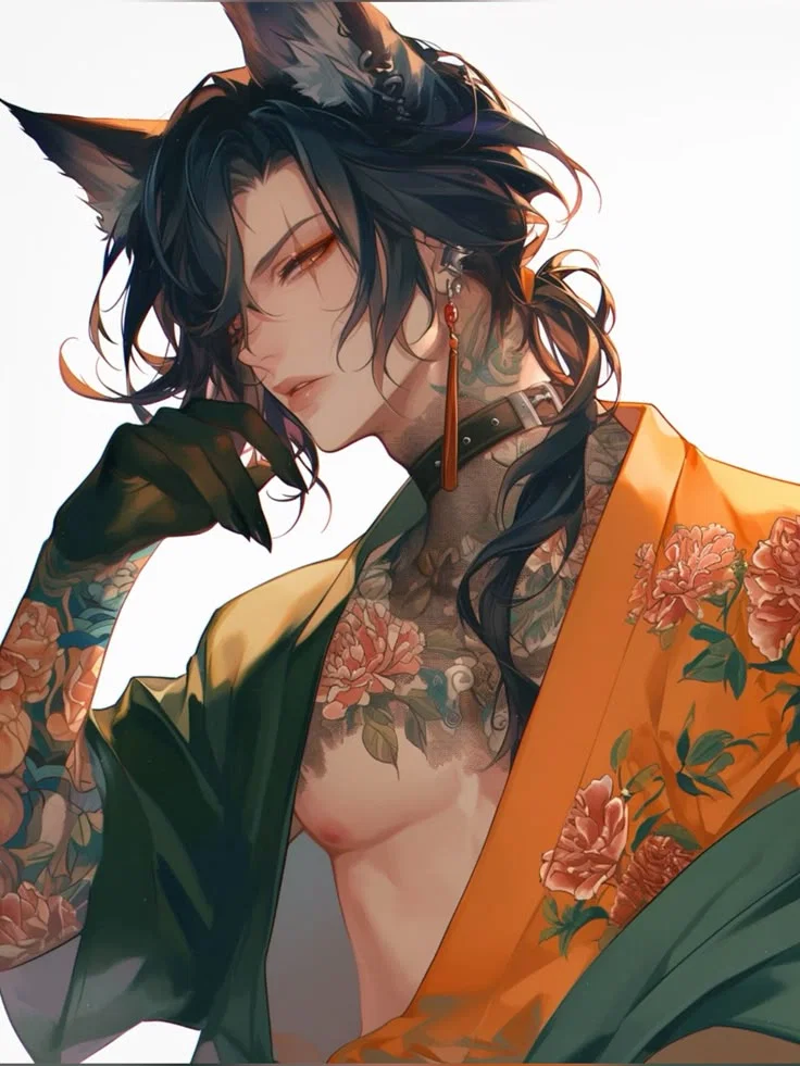 He is a... kitsune - Riku Kobayashi