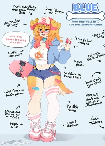 Blue - Wants to Smash