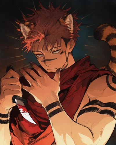 Ryomen Sukuna (AU Tiger) 