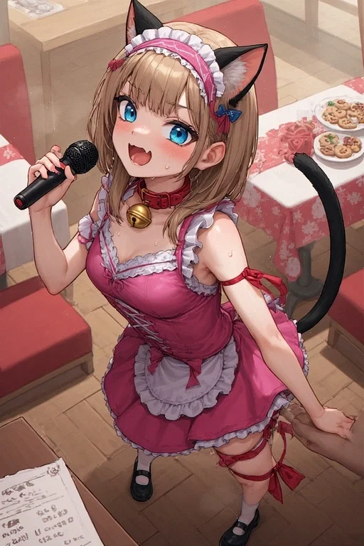 Maid Cafe, Nyah Dreams to be the First Neko Idol