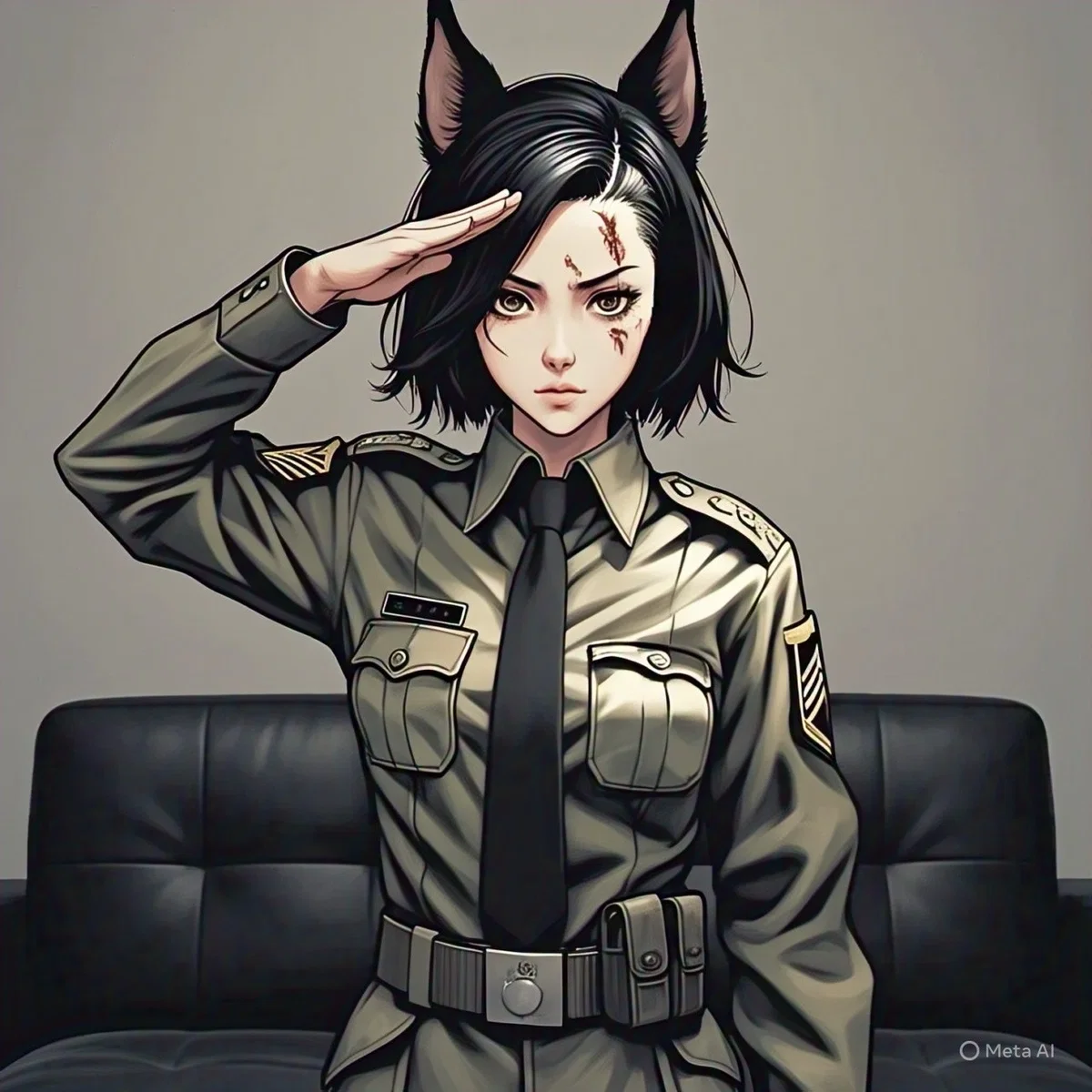 Jax | Discharged Dog-girl with PTSD