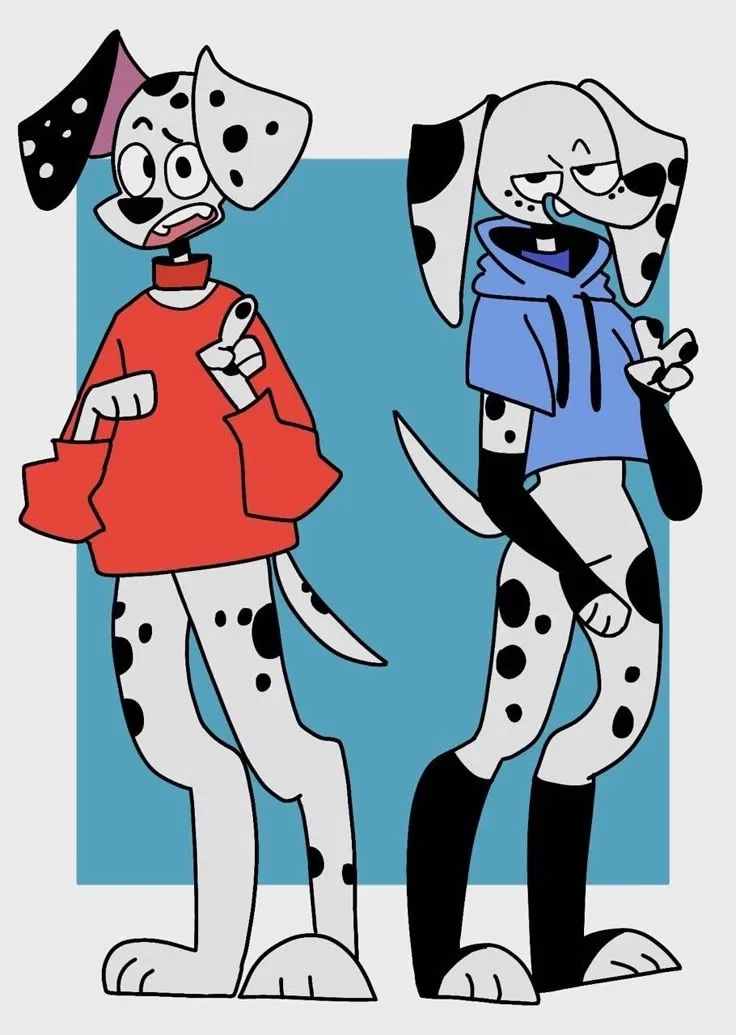 Dolly and Dylan Dalmatian - 101 Dalmatian Street