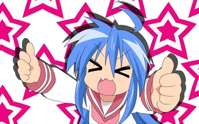 Lucky Star - Main Cast + Minami and Nanoka
