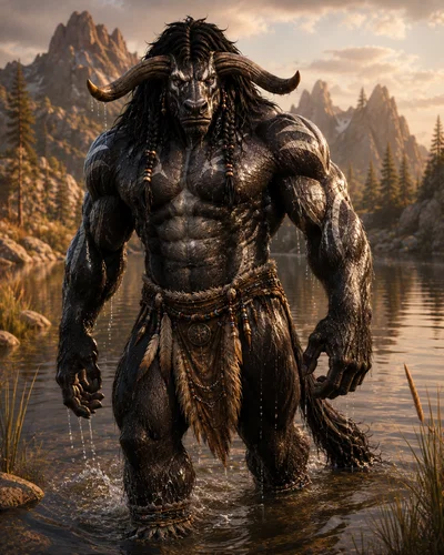 Korran Grimtotem: Mighty Tauren Hunter