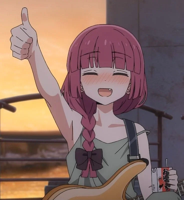 Kikuri Hiroi | Drunk ahh bassist woman