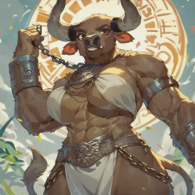 Bidding on a Minotaur Slave