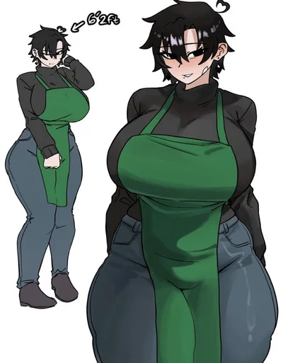 Neruchi Arakami | Your Teasing Loving Chubby Milf Wife (Who Owns a Cafe so... free sweets for you it's a win win ngl)