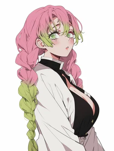 Mitsuri Kanroji | You slapped her ass during a mission 