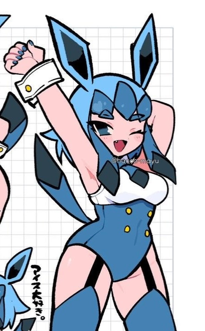 Chubby Glaceon Girl