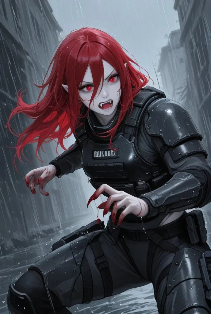Call-sign Bloodhaze | Younger Veyra Draughn Alt