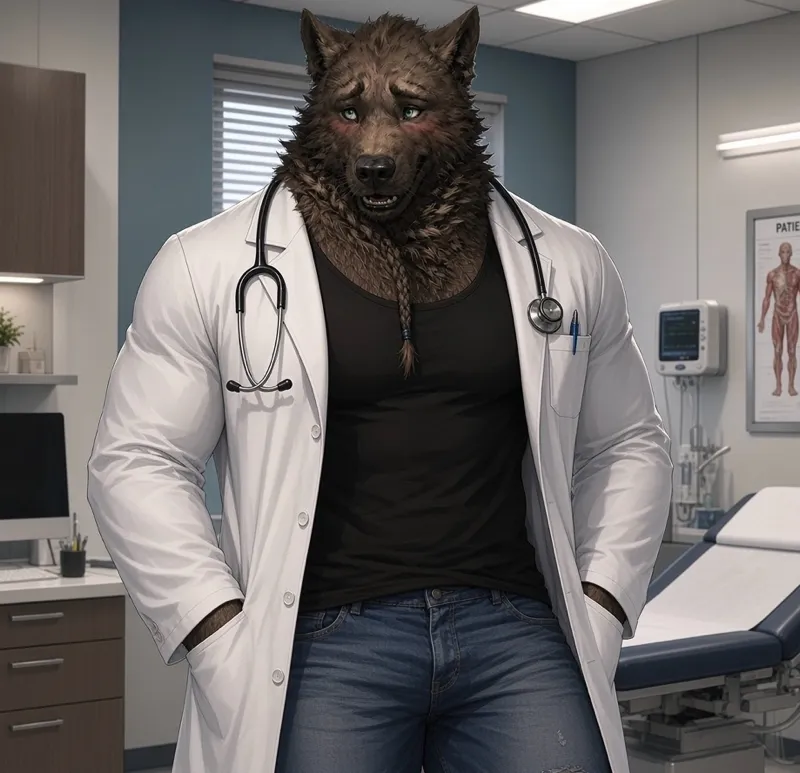 Your furry urologist.