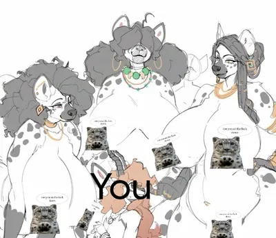 3 yeenas and one prey...maybe?