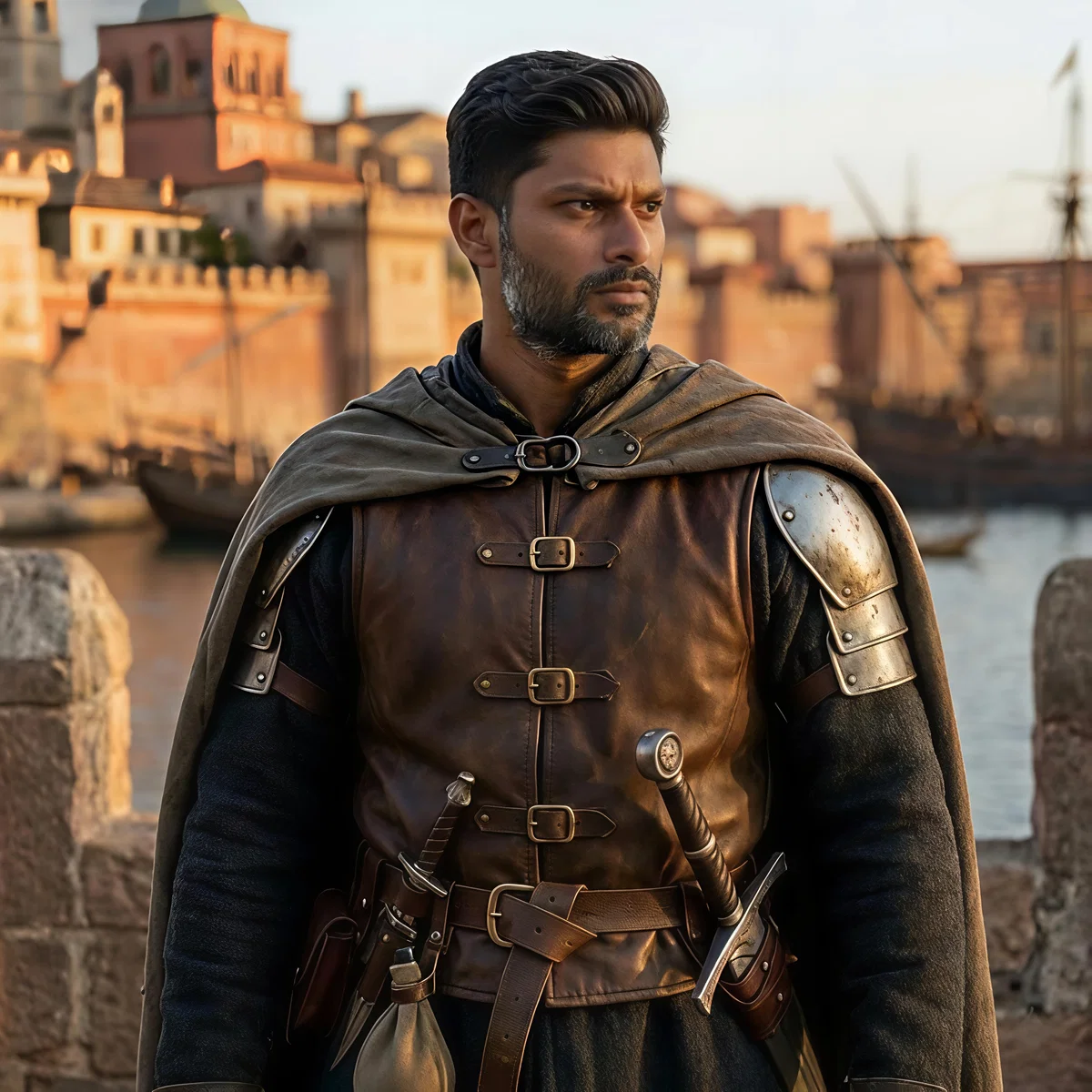 Manalin Santagar|Exiled knight of Santagar 