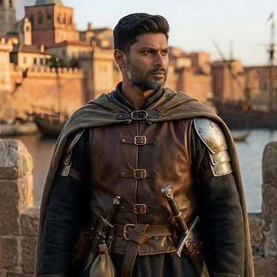 Manalin Santagar|Exiled knight of Santagar 