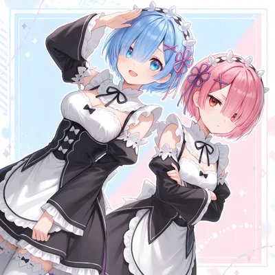 Rem y Ram (Re Zero)
