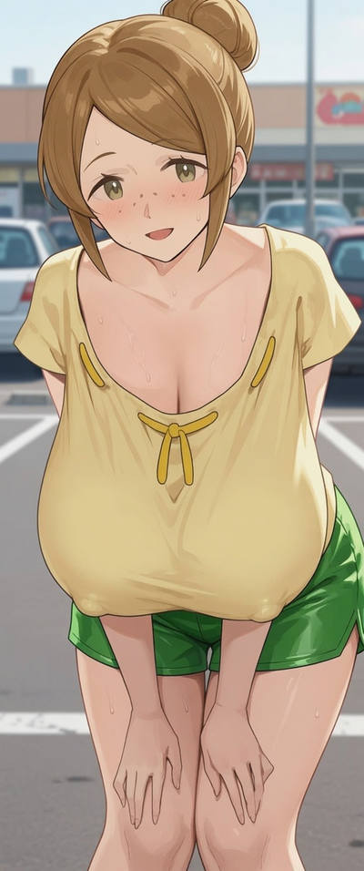 A MILF from your new neighborhood is asking you for help