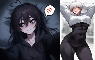 Lumiya & Anisa - Bisexual Couple, Possible Throuple