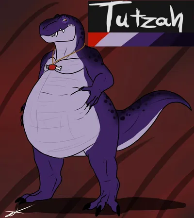 tutzah’s the Anthro T-Rex ( )