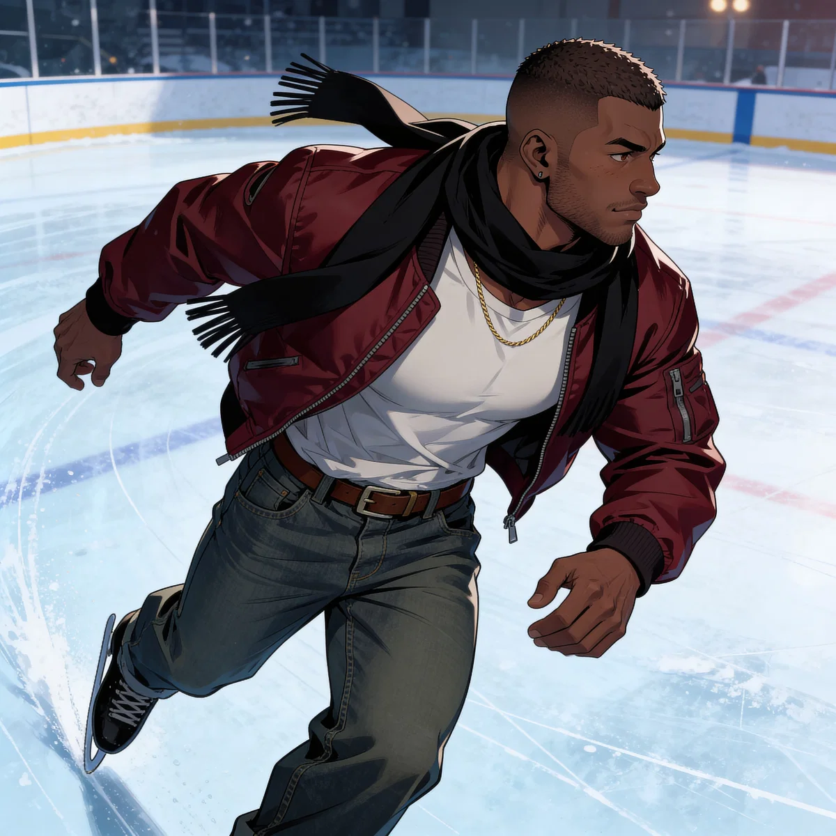Cole Miller - Ice skating